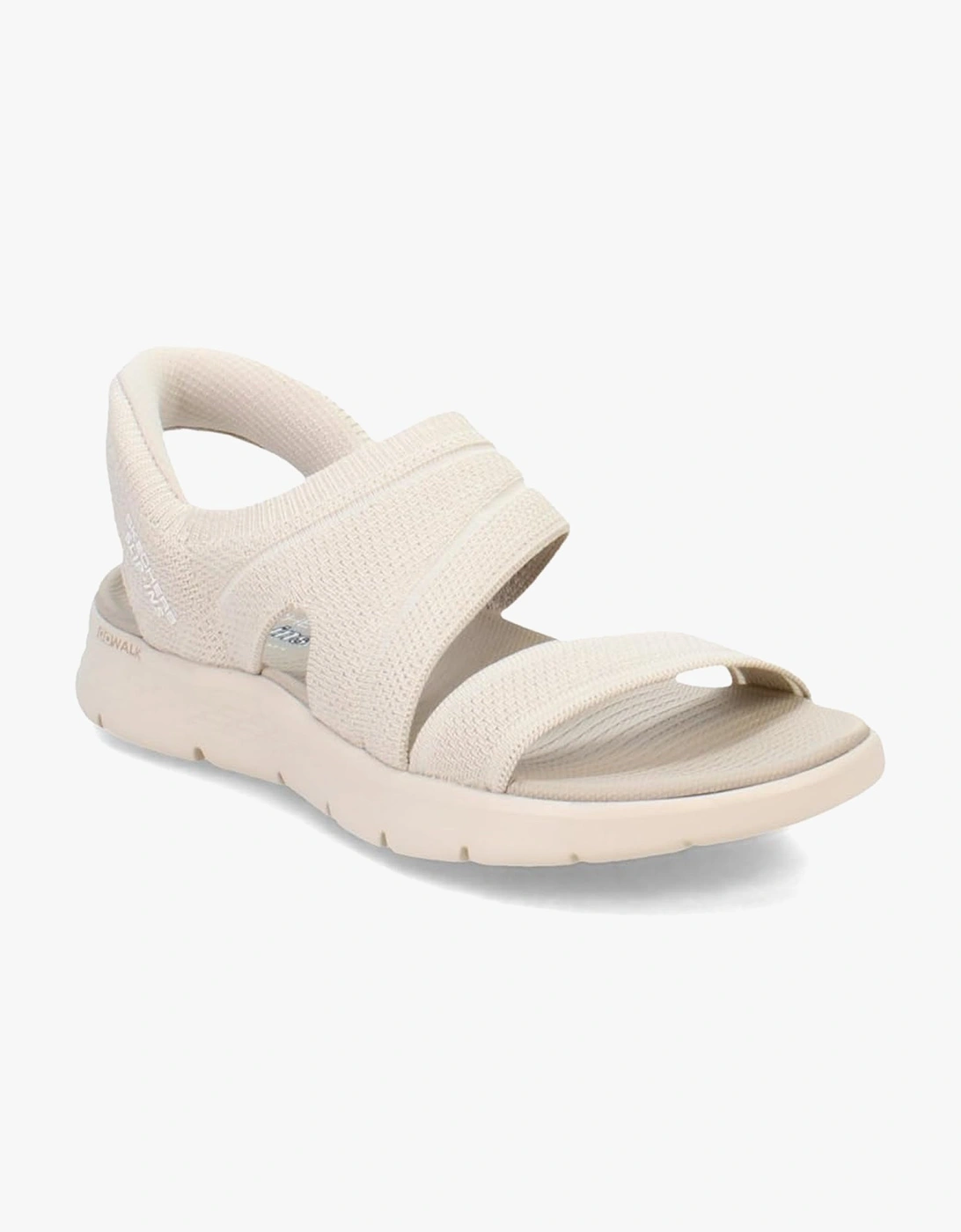 Skechers 141482/NAT GO WALK FLEX SANDAL - ENTICING Womens Sandals Natural/Purple