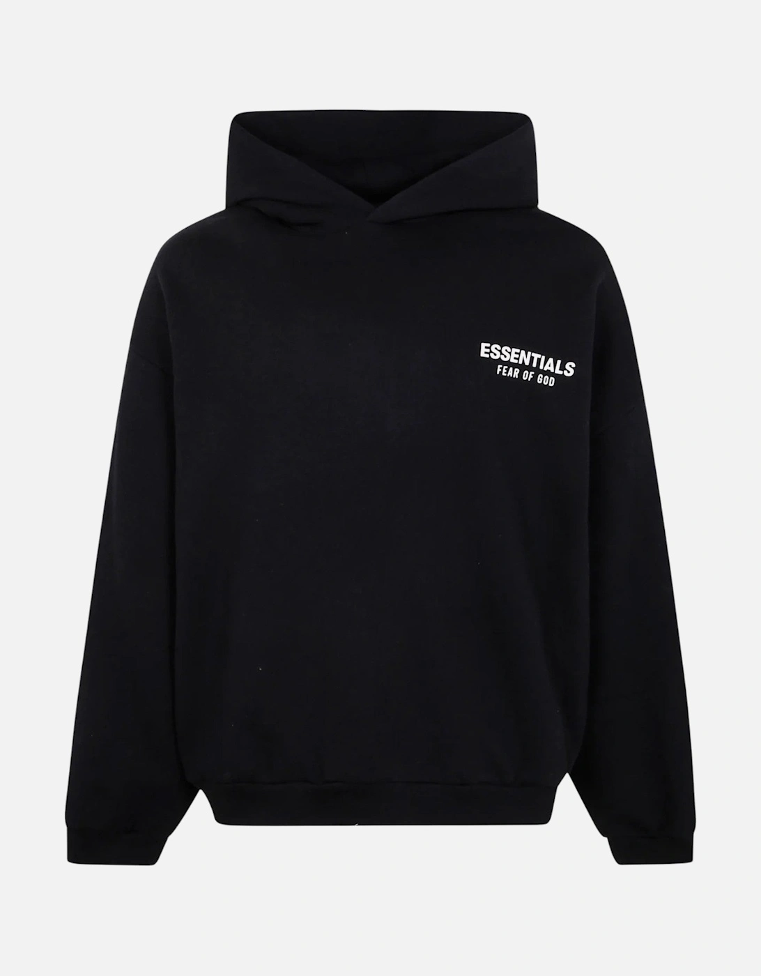 Fear Of God Black White Logo Essential Hoodie, 3 of 2