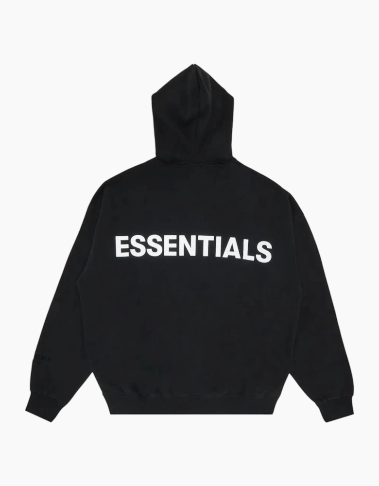 Fear Of God 3M Logo Pullover Black Essentials Hoodie