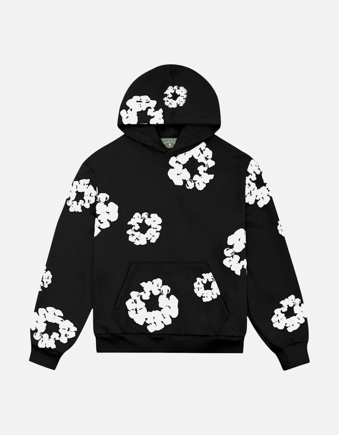 The Cotton Wreath Black Hoodie, 3 of 2