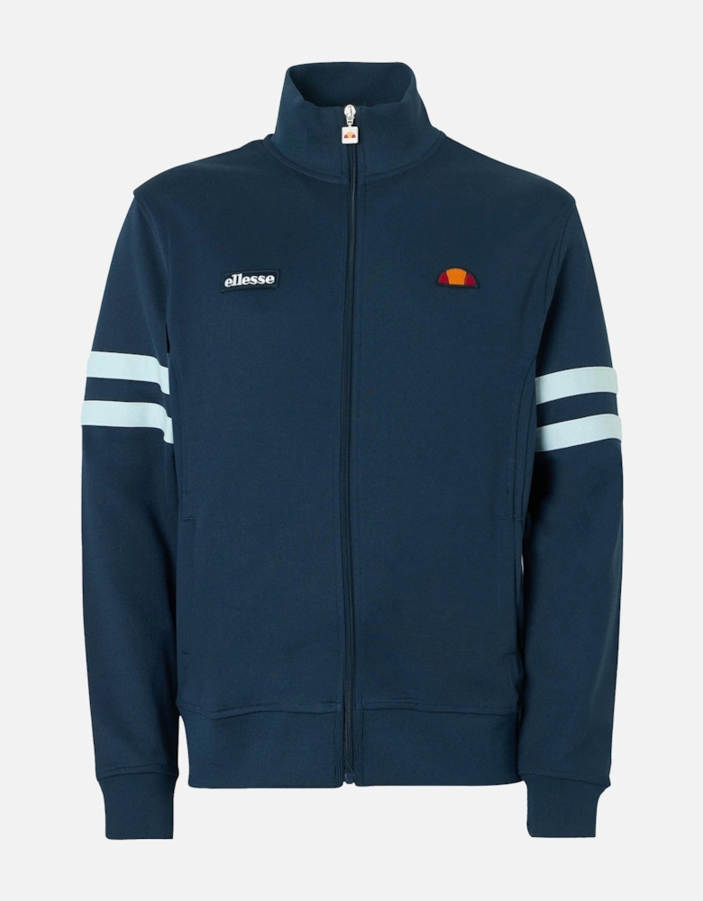 Roma Track Top Jacket Navy/Light Blue