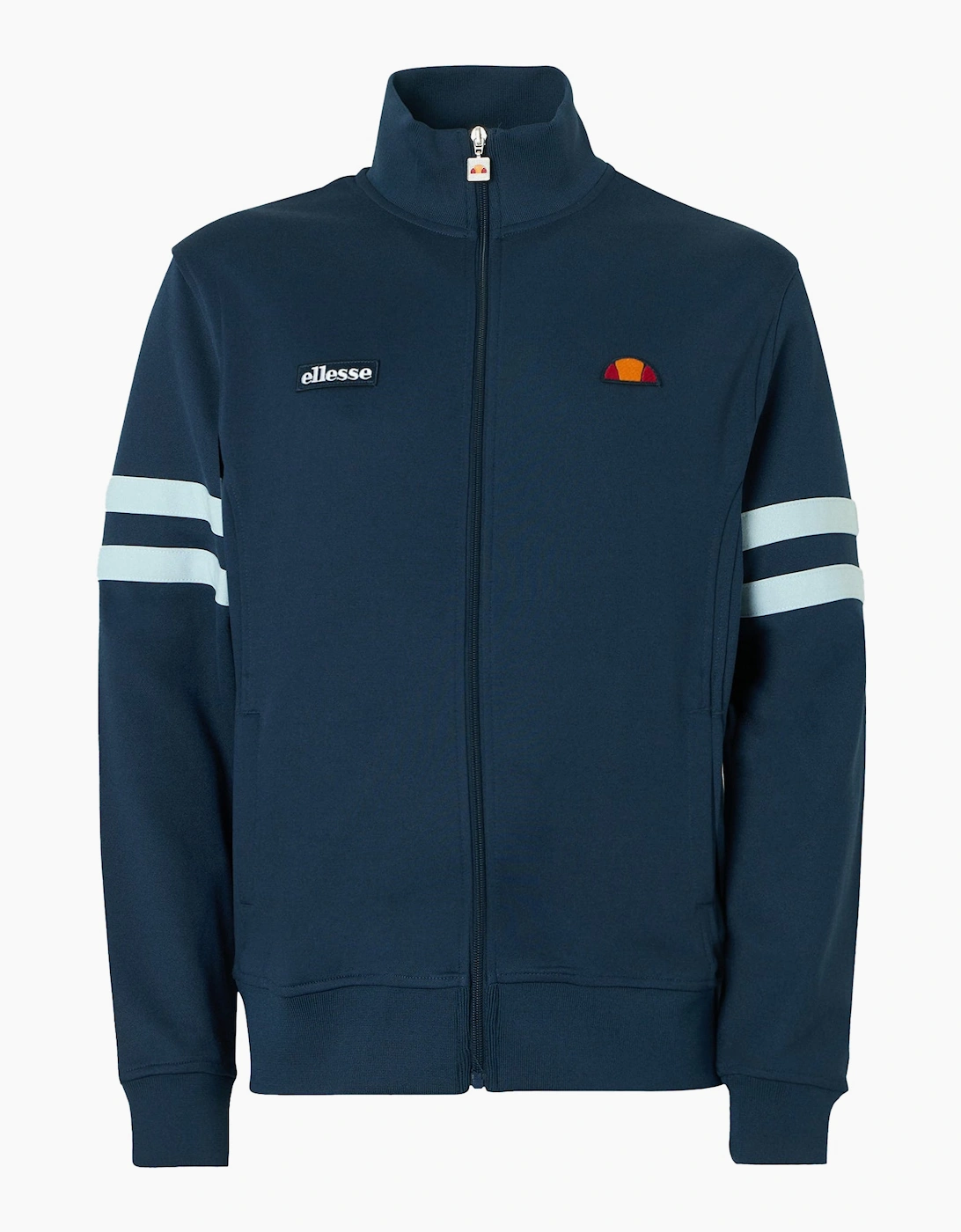 Ellesse Men's Navy Roma Track Top Jacket /Light Blue  38/Regular M