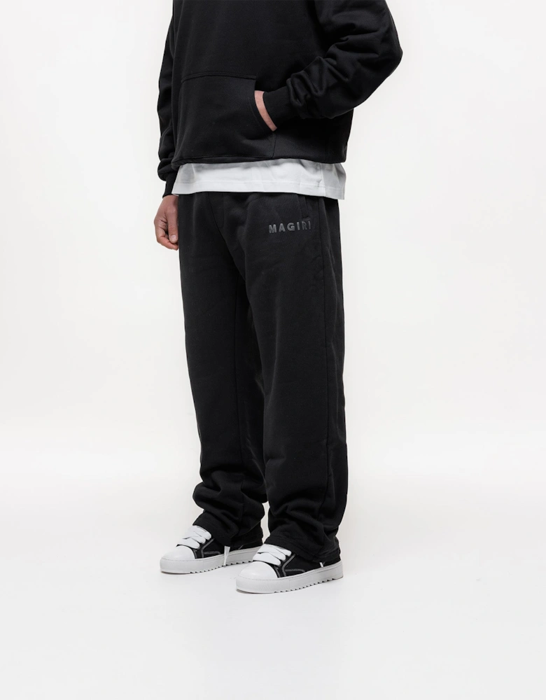 Magiri Core Puff Printed Joggers in Black