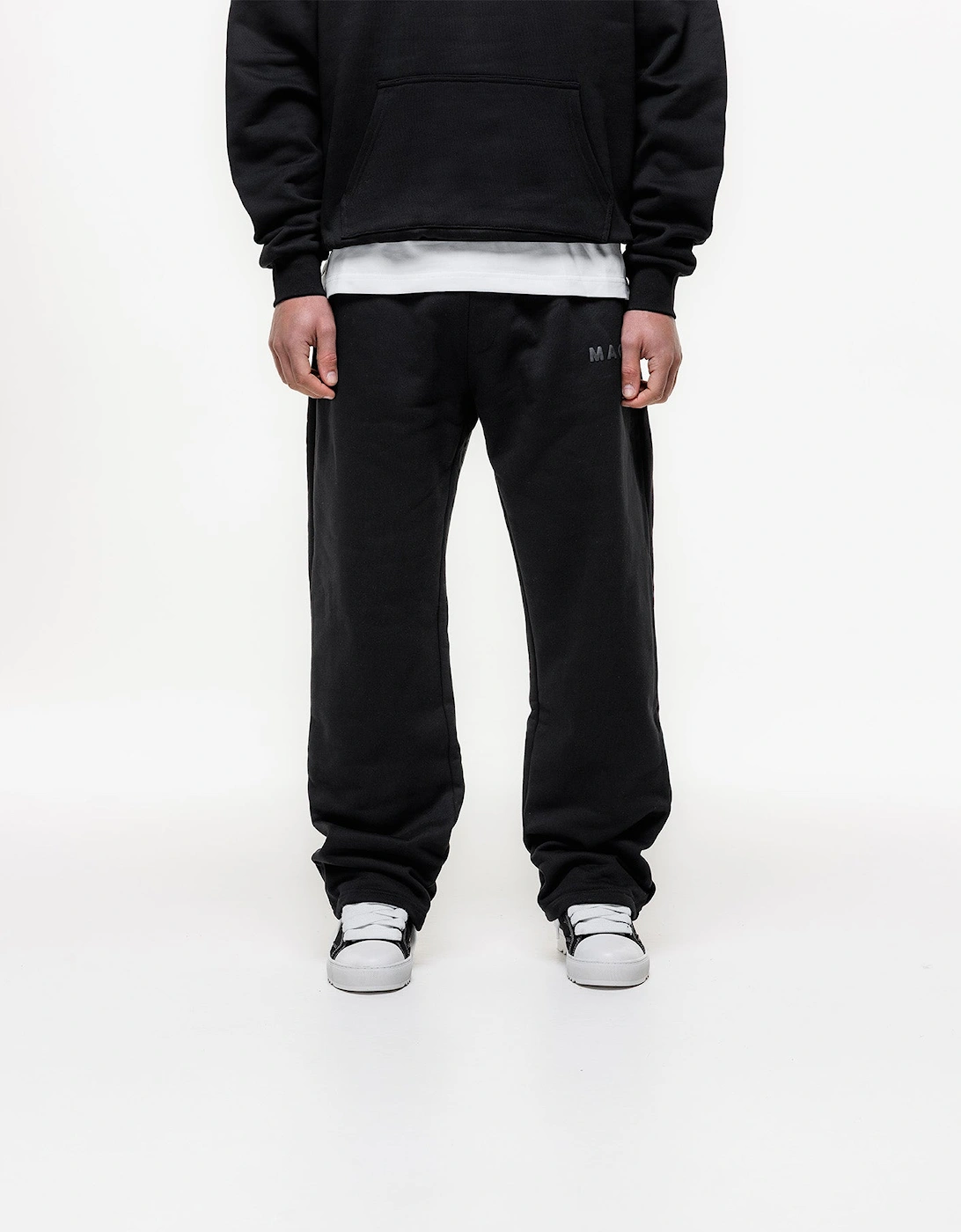Magiri Core Puff Printed Joggers in Black