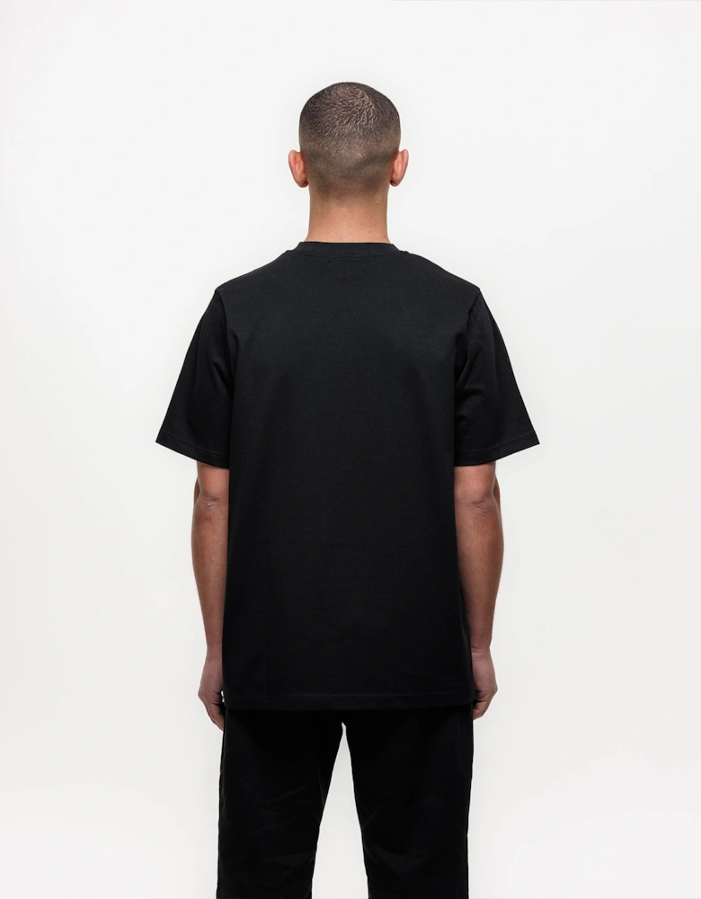 Seine River Printed T-Shirt in Black