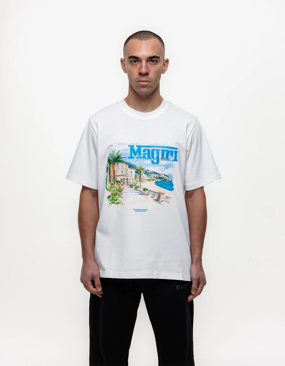 Magiri Rivera Printed T-Shirt in White