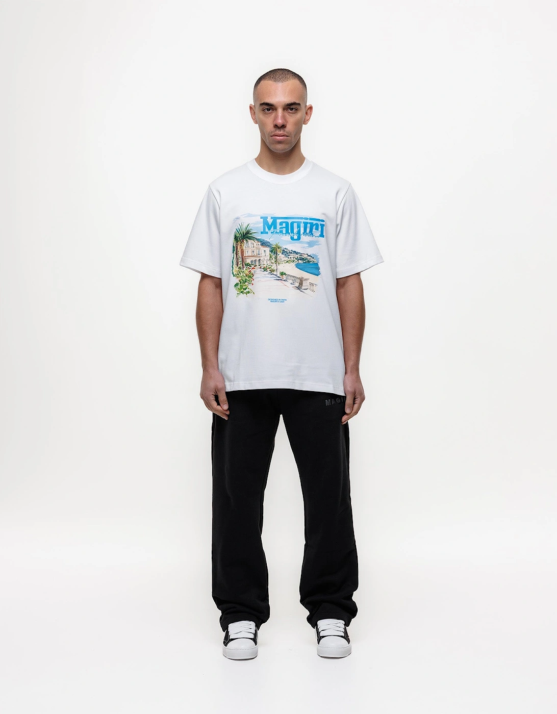 Magiri Rivera Printed T-Shirt in White