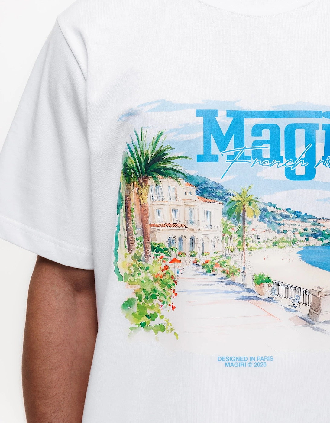 Magiri Rivera Printed T-Shirt in White