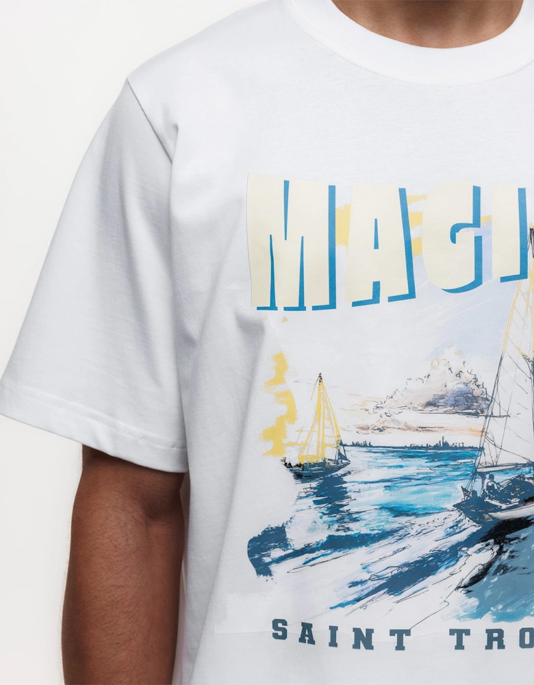 Magiri Voyage Printed T-Shirt in White