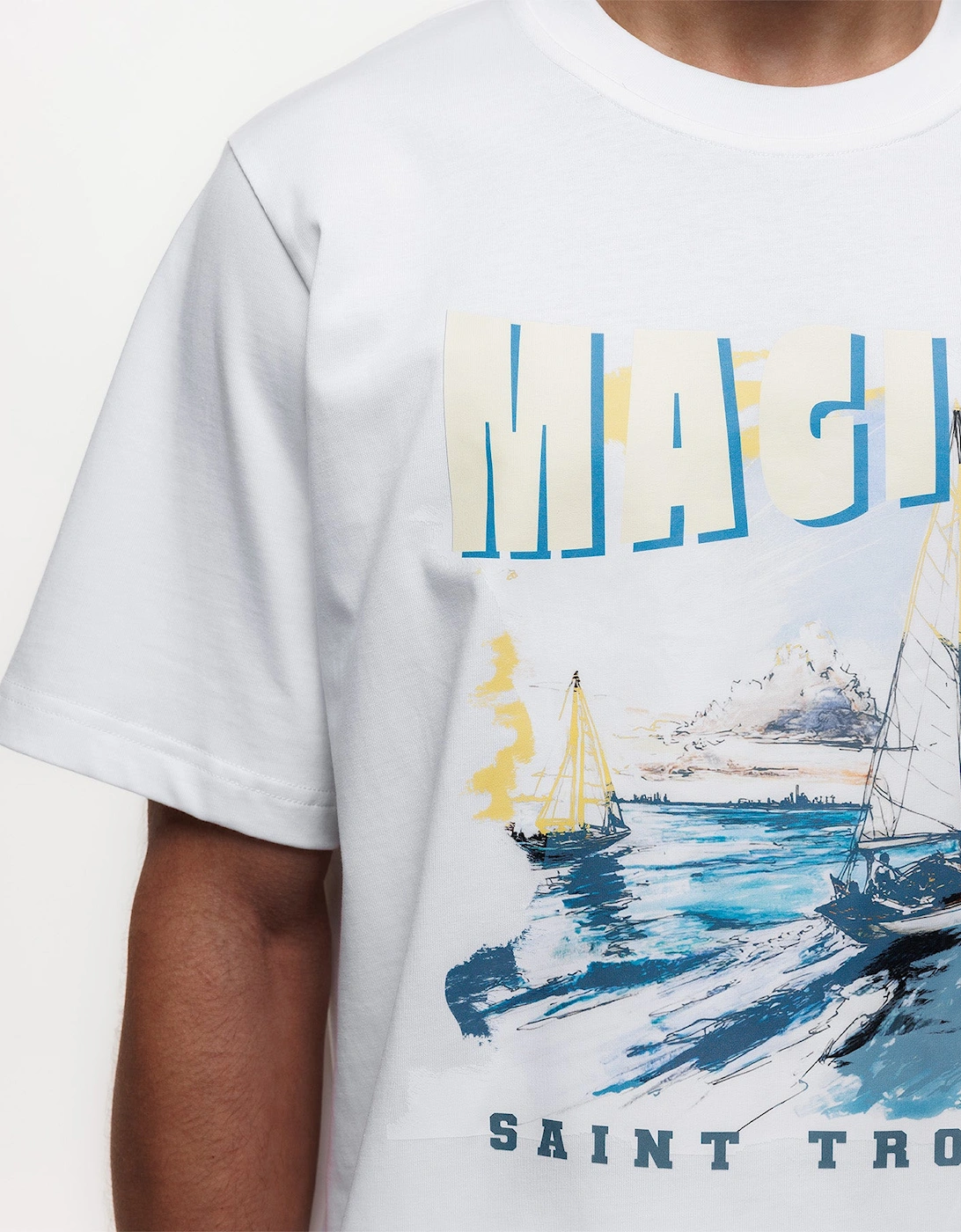 Magiri Voyage Printed T-Shirt in White