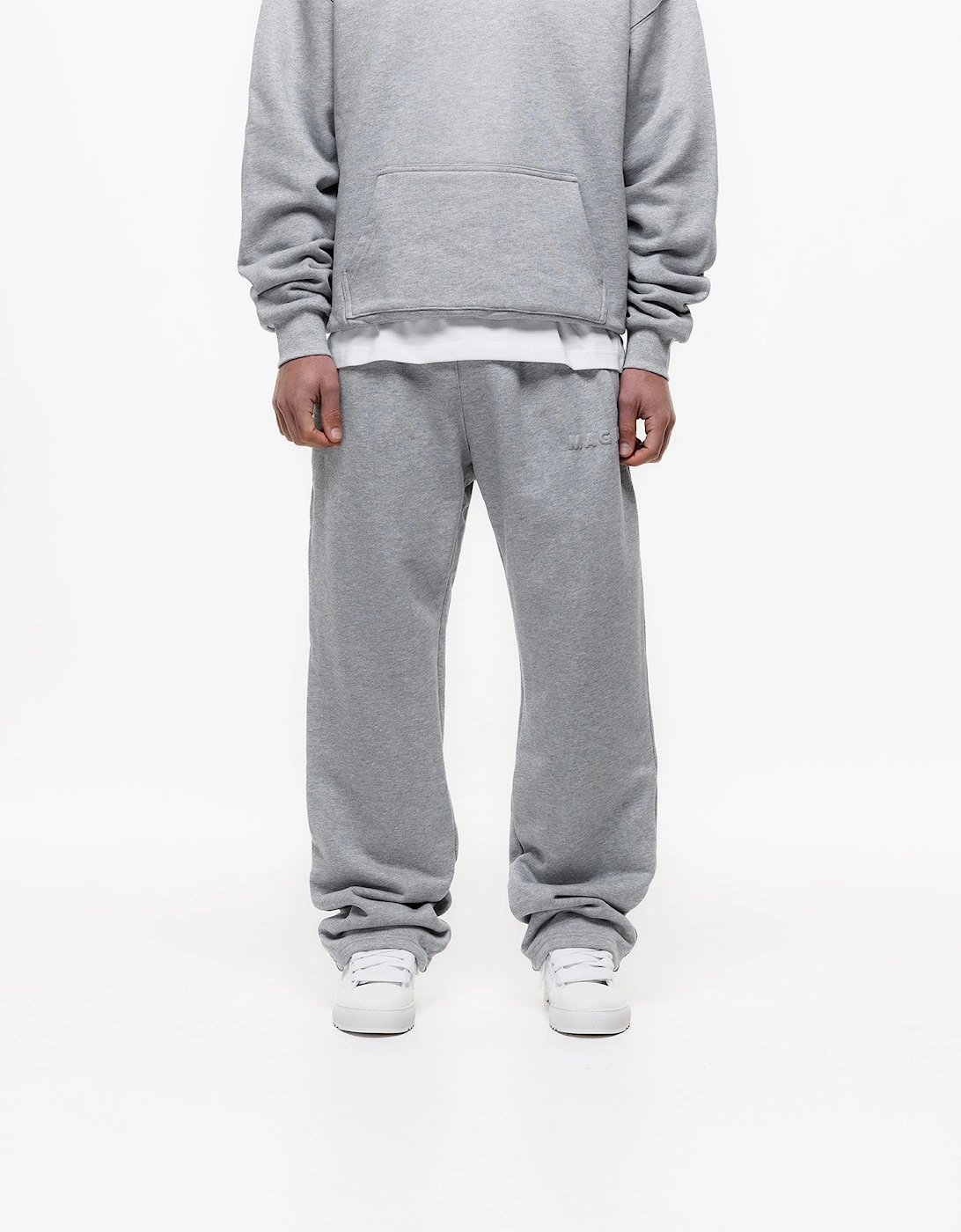 Magiri Core Puff Printed Joggers in Grey