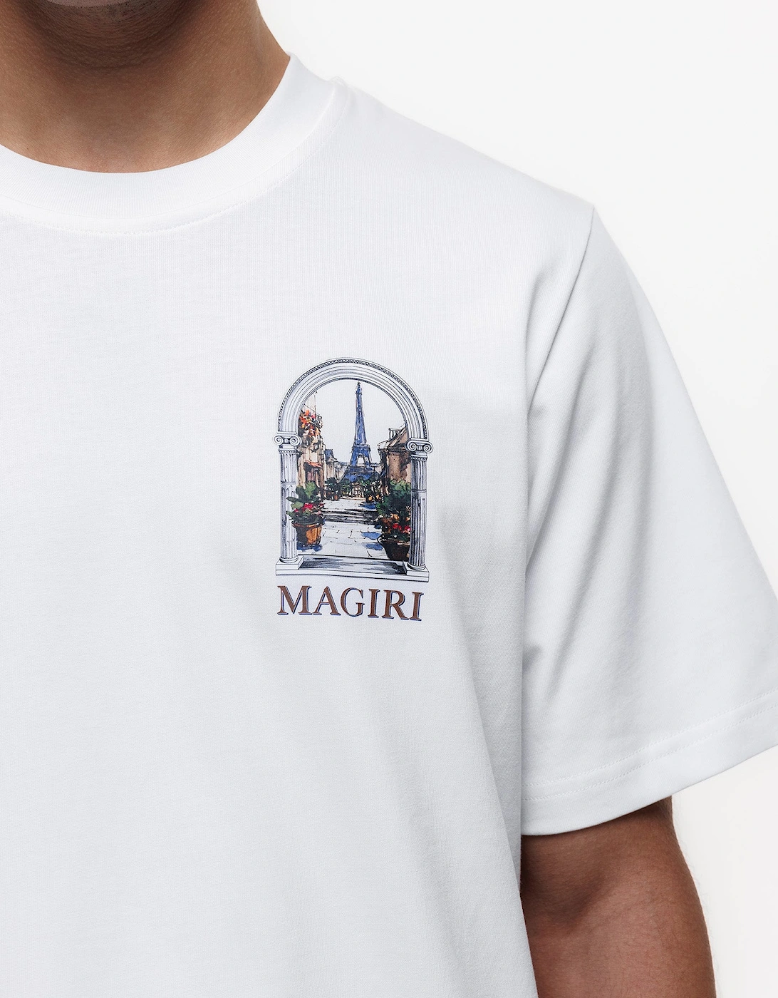 Magiri Archway Printed T-Shirt in White