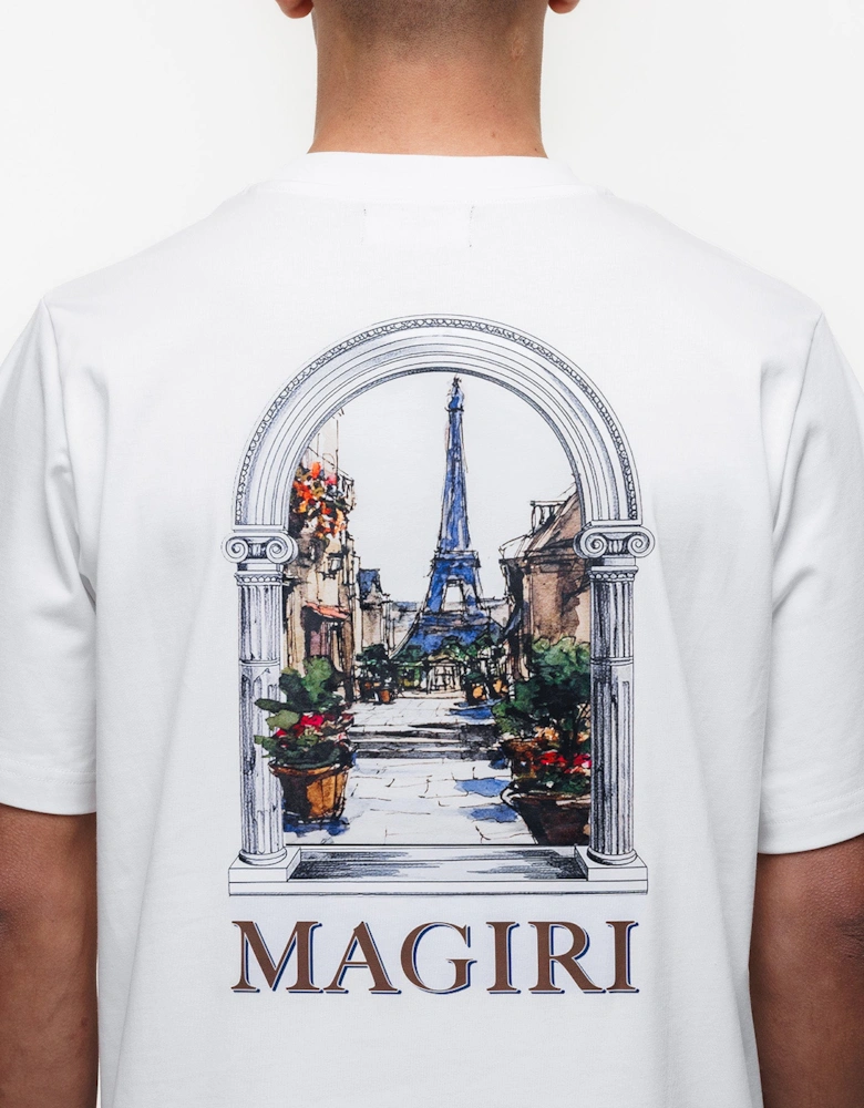 Magiri Archway Printed T-Shirt in White