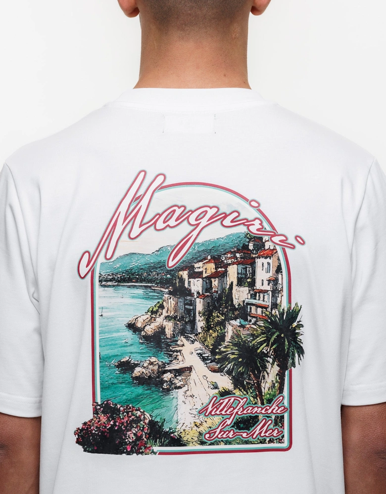 Magiri Sur Mur Printed T-Shirt in White