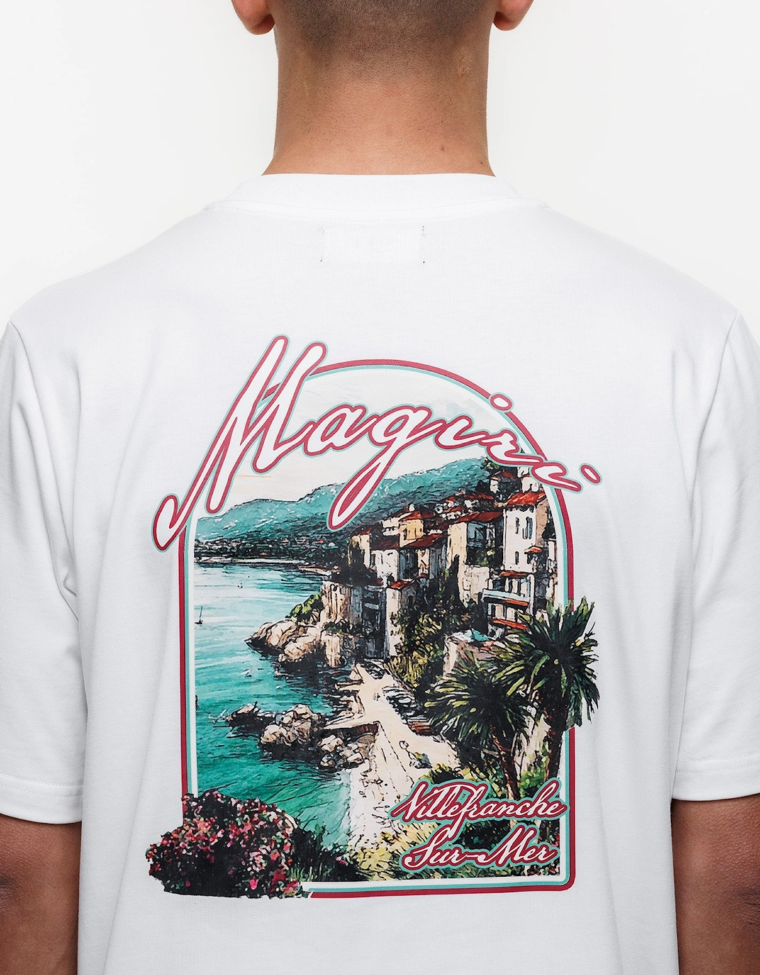 Magiri Sur Mur Printed T-Shirt in White