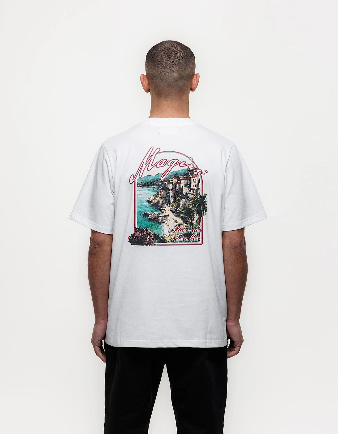 Magiri Sur Mur Printed T-Shirt in White