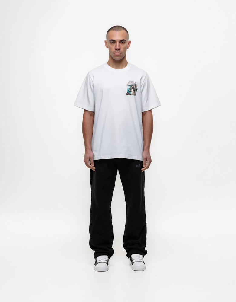 Magiri Sur Mur Printed T-Shirt in White