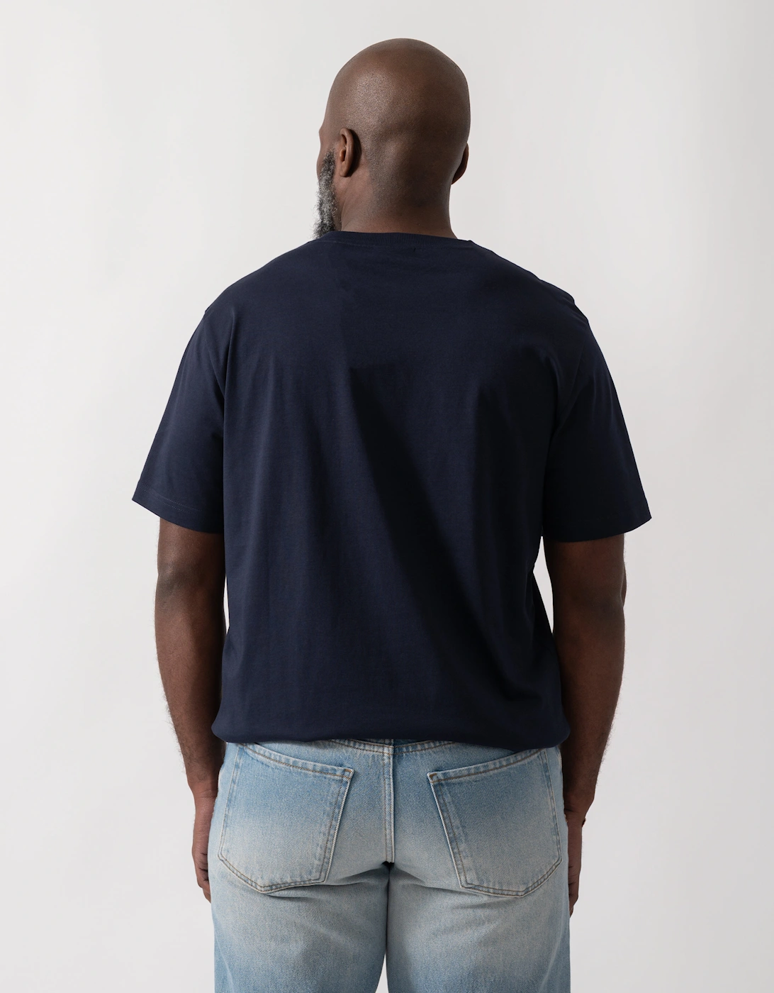 GANT Mens 1949 Graphic Short Sleeve T-Shirt - 433 Evening Blue
