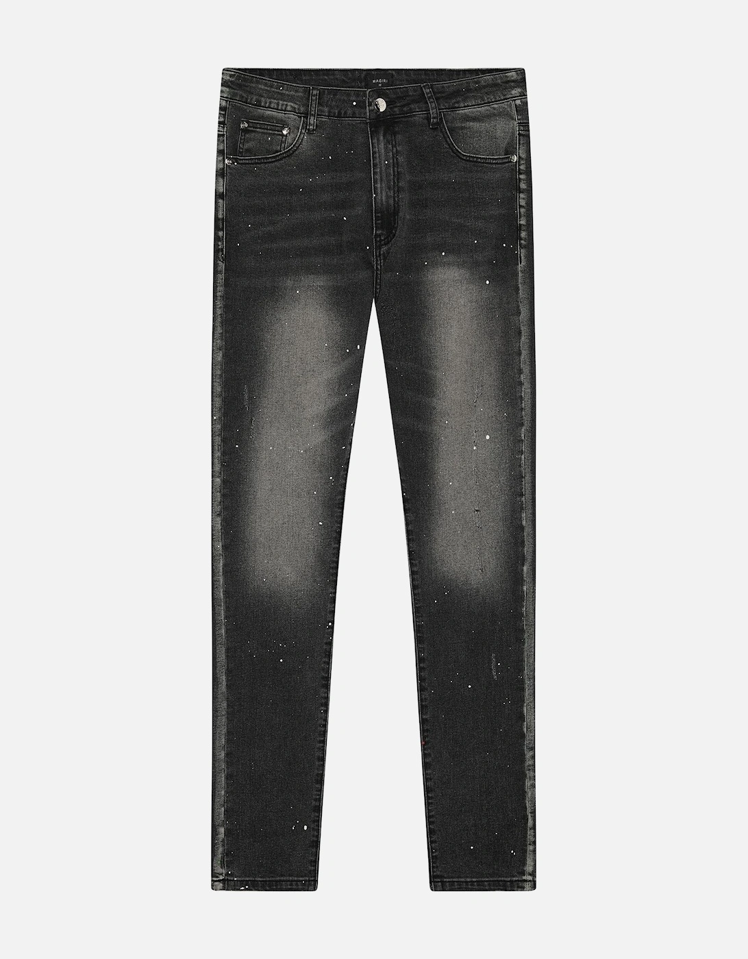 Ombre Slim Jeans in Black, 7 of 6