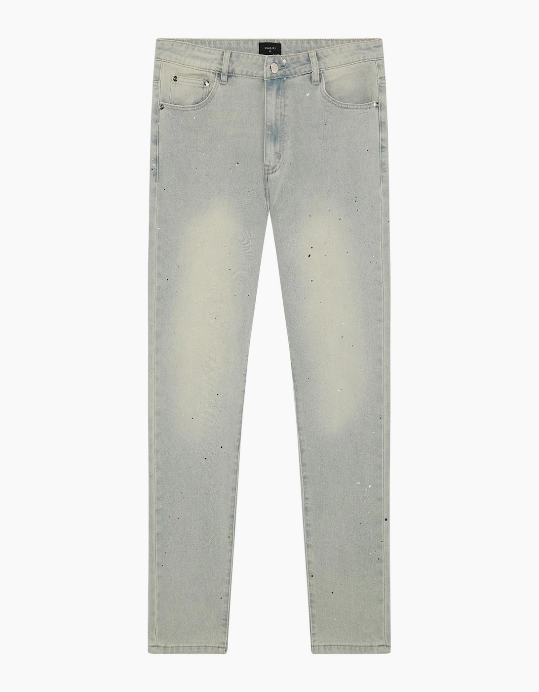 Magiri Men's Magiri Indigo Painted Slim Jeans in Blue