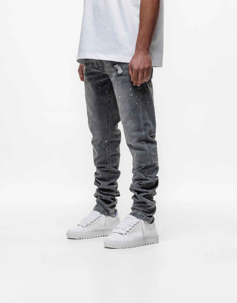Acier Slim Jeans in Grey