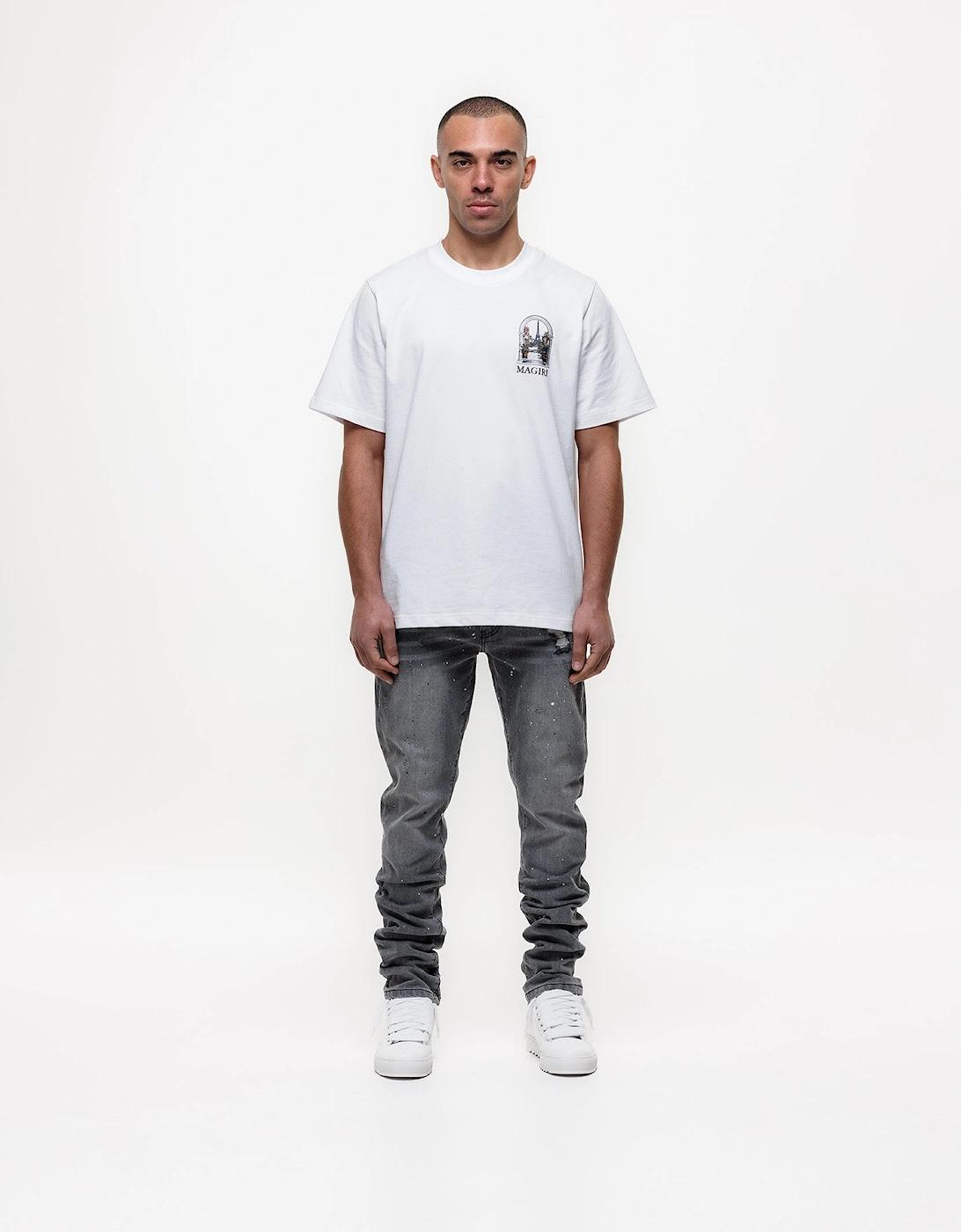 Acier Slim Jeans in Grey