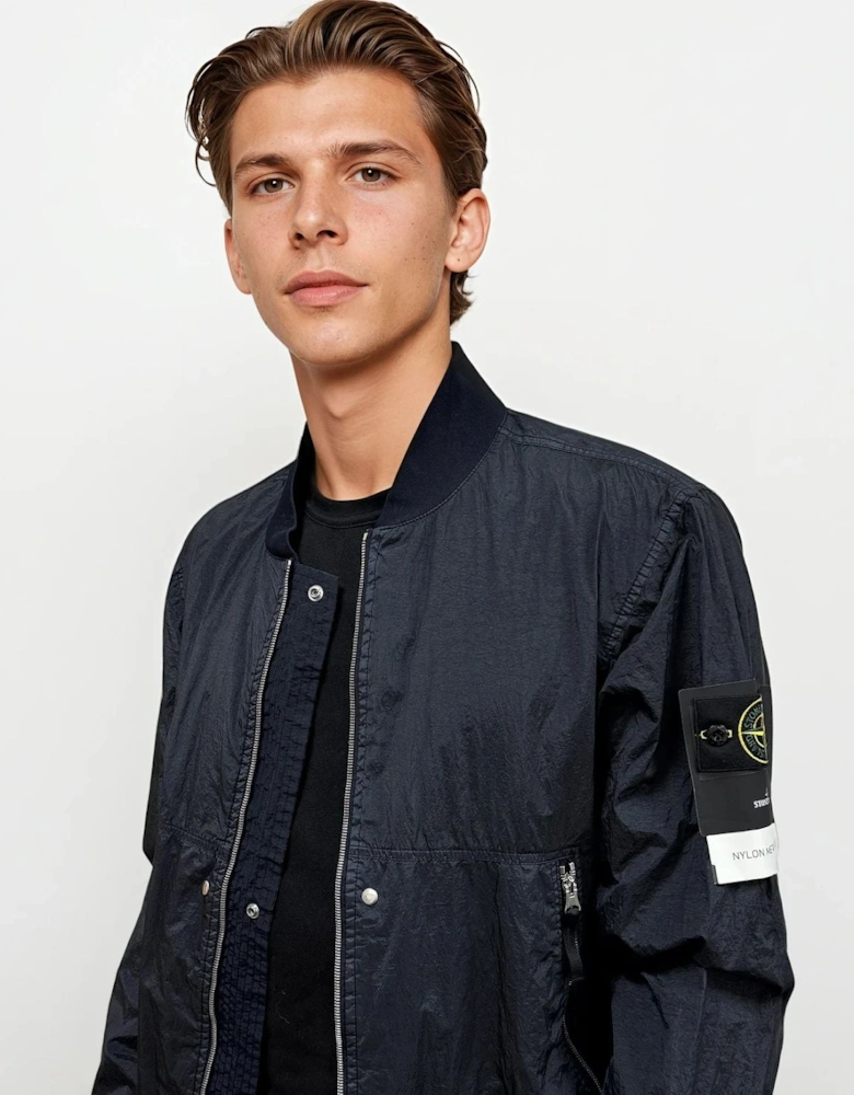 Nylon Metal Watro-TC Bomber Jacket navy