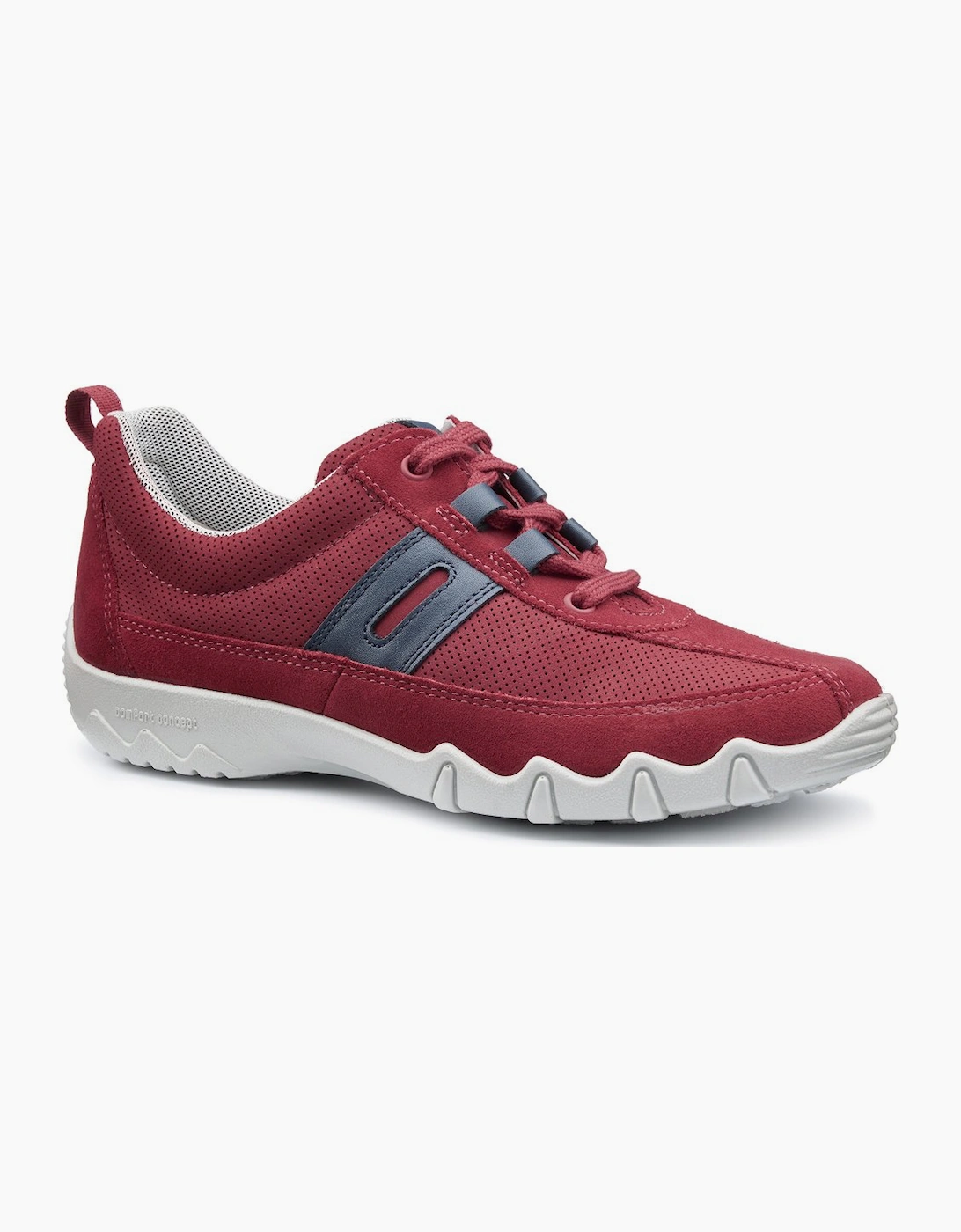 Hotter Women's Red Leanne Ii Trainers - Size: 5.5