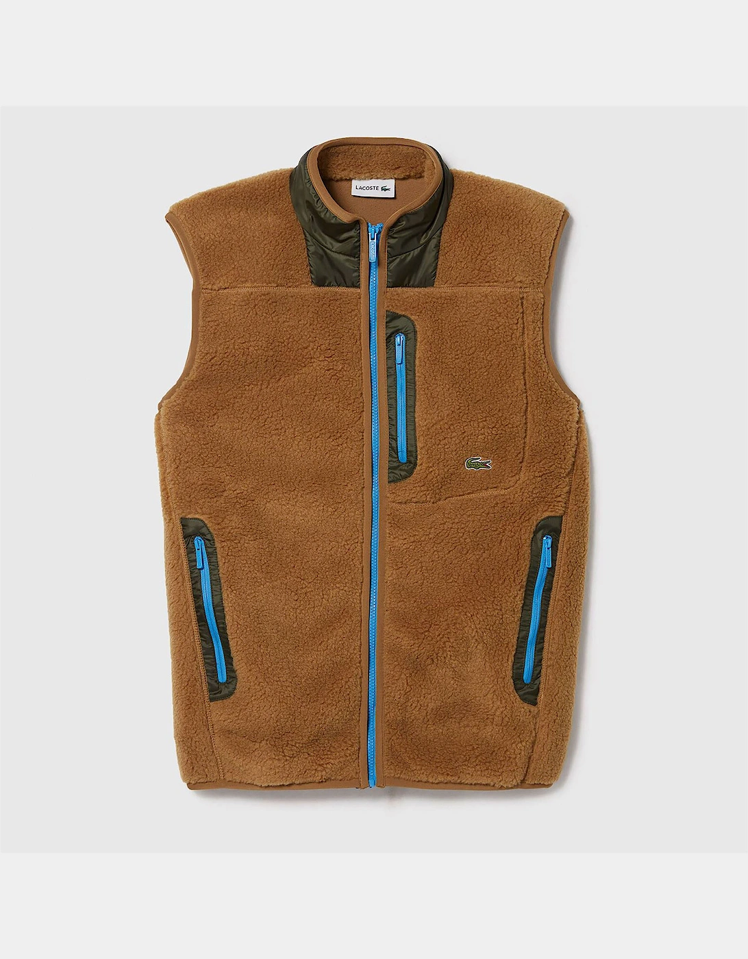 Mens Sherpa Fleece Vest - Sherpa Fleece Gilet, 2 of 1