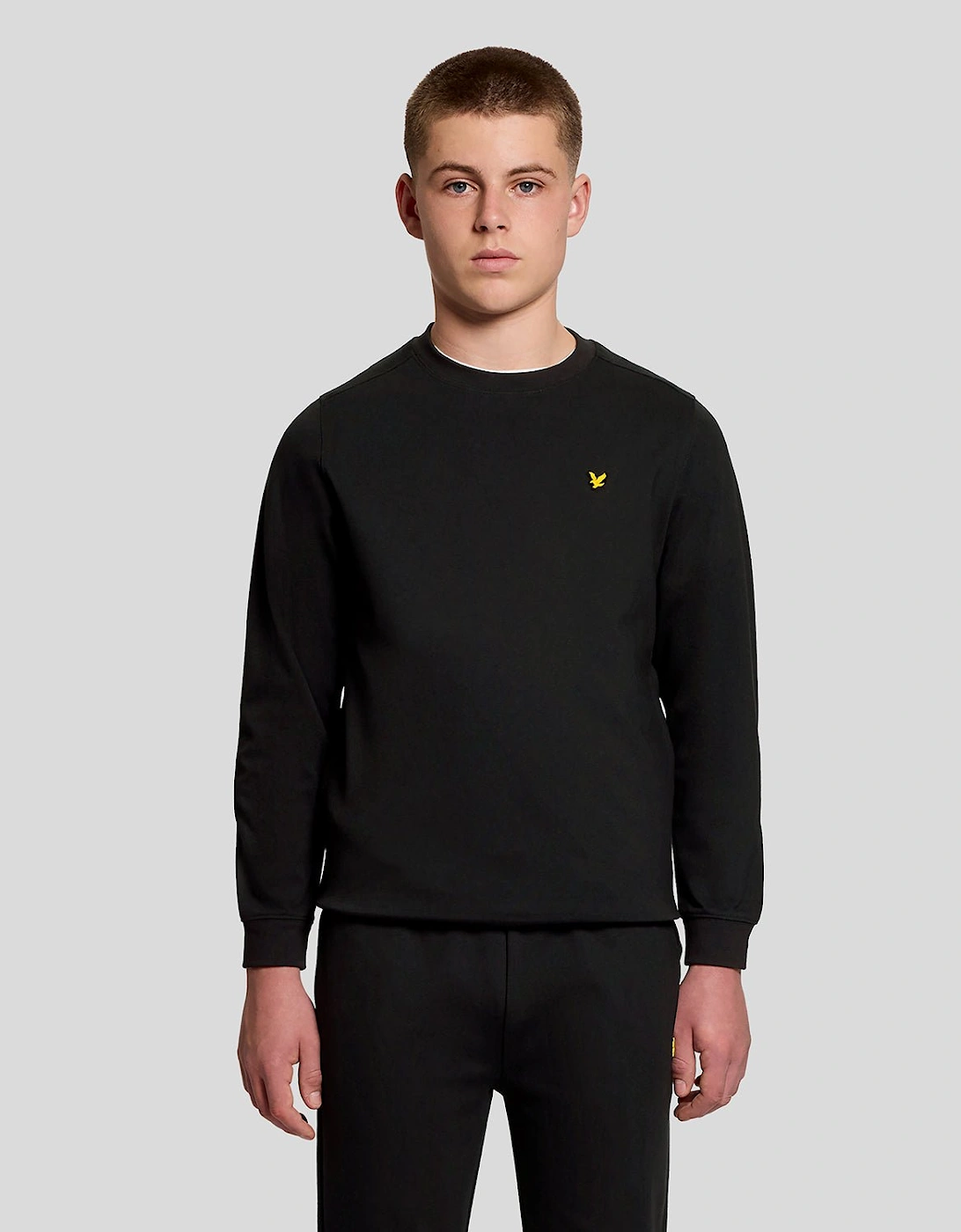 Lyle And Scott Boys Black 'S Sports Lightweight Sweatshirt  12 Years/13 Years Size 12/13 Y Kids