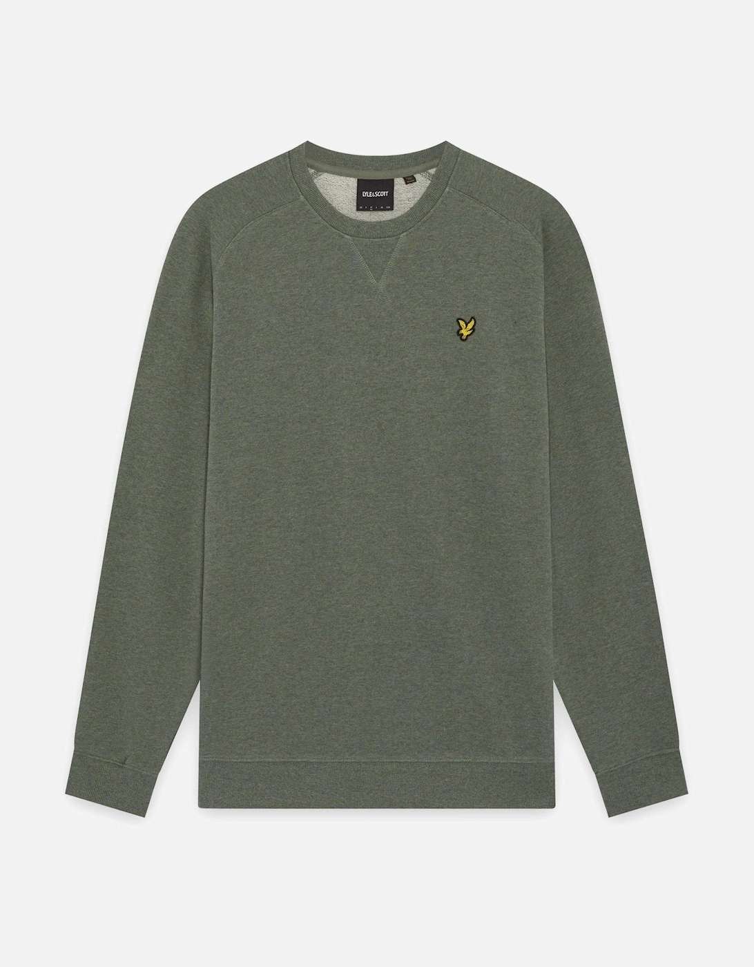 Cotton Marl Raglan Sweatshirt