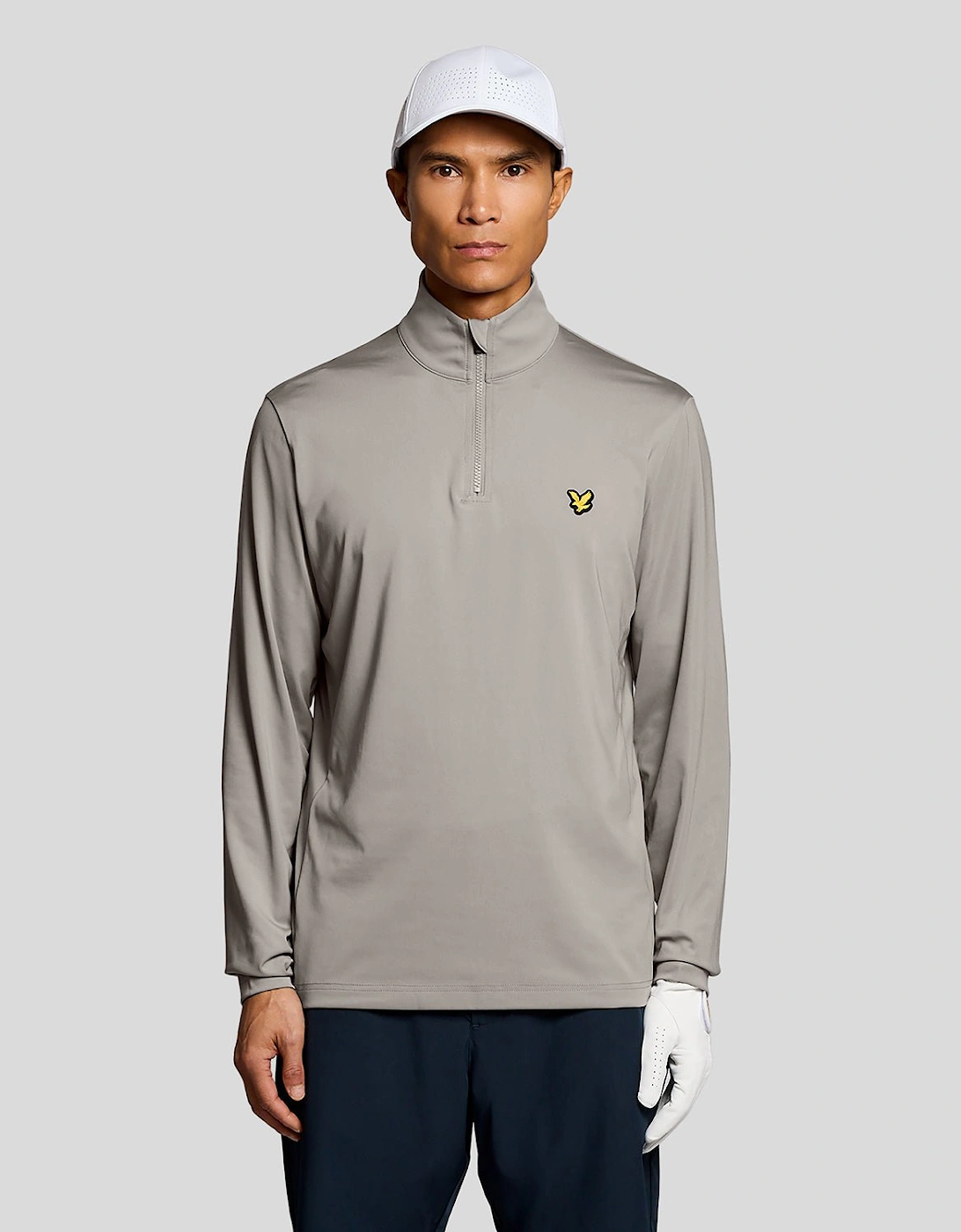 Lyle And Scott Men's Performance 1/4 Zip Midlayer  Regular/36 S