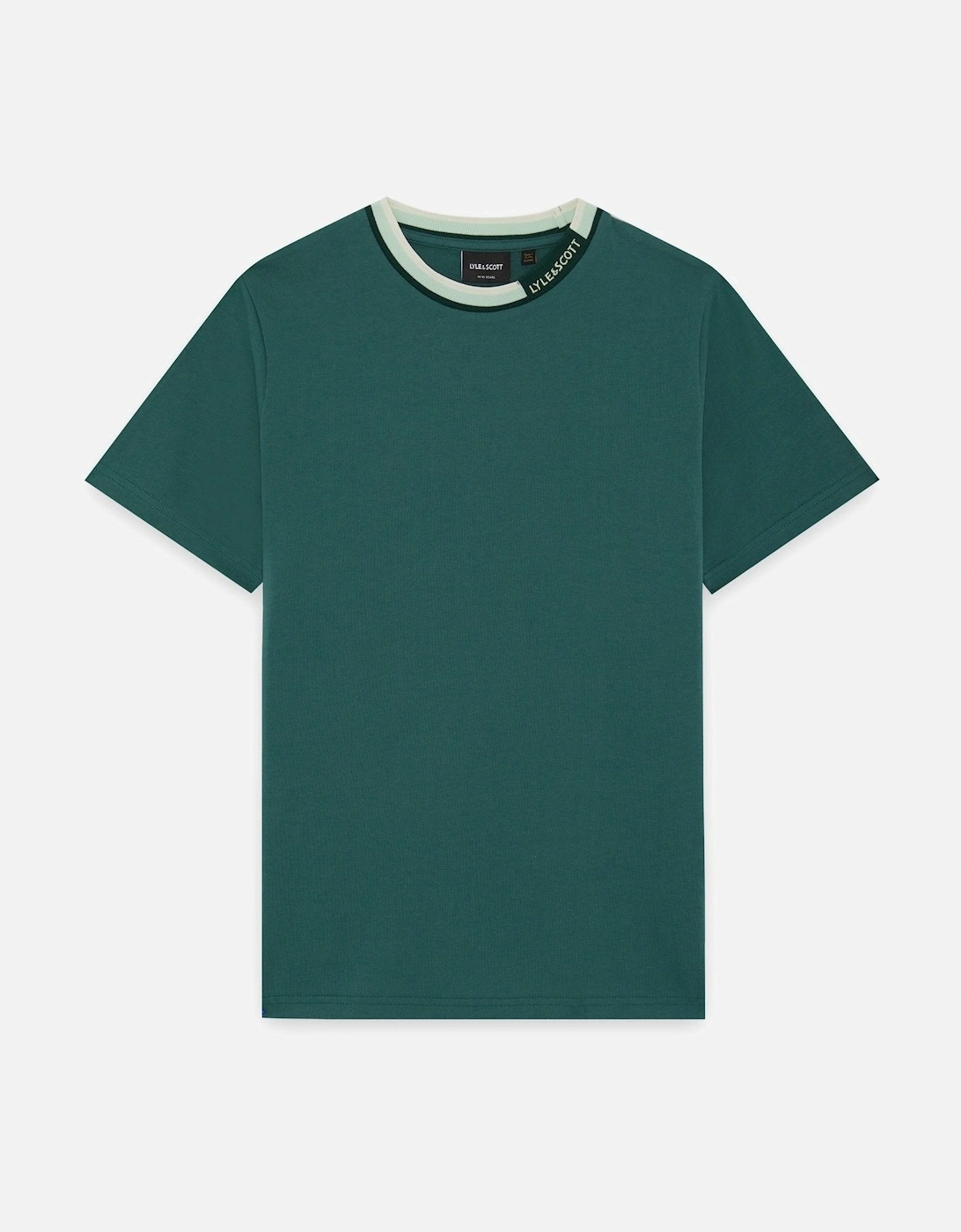 Tipped Collar Logo T-Shirt