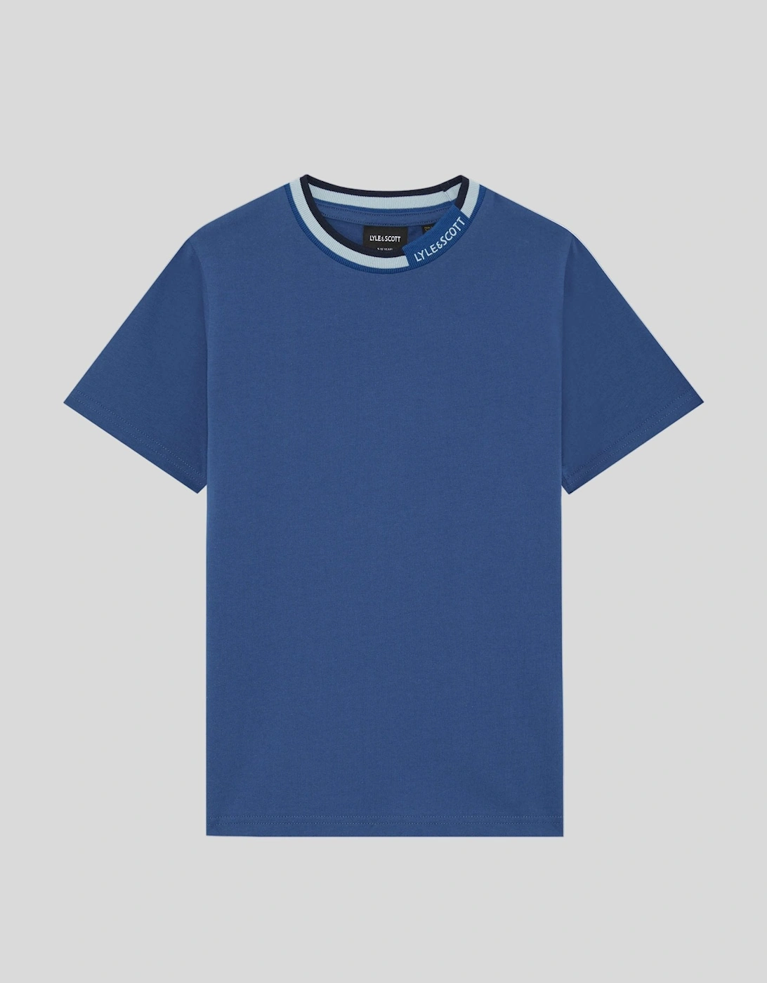 Tipped Collar Logo T-Shirt, 2 of 1