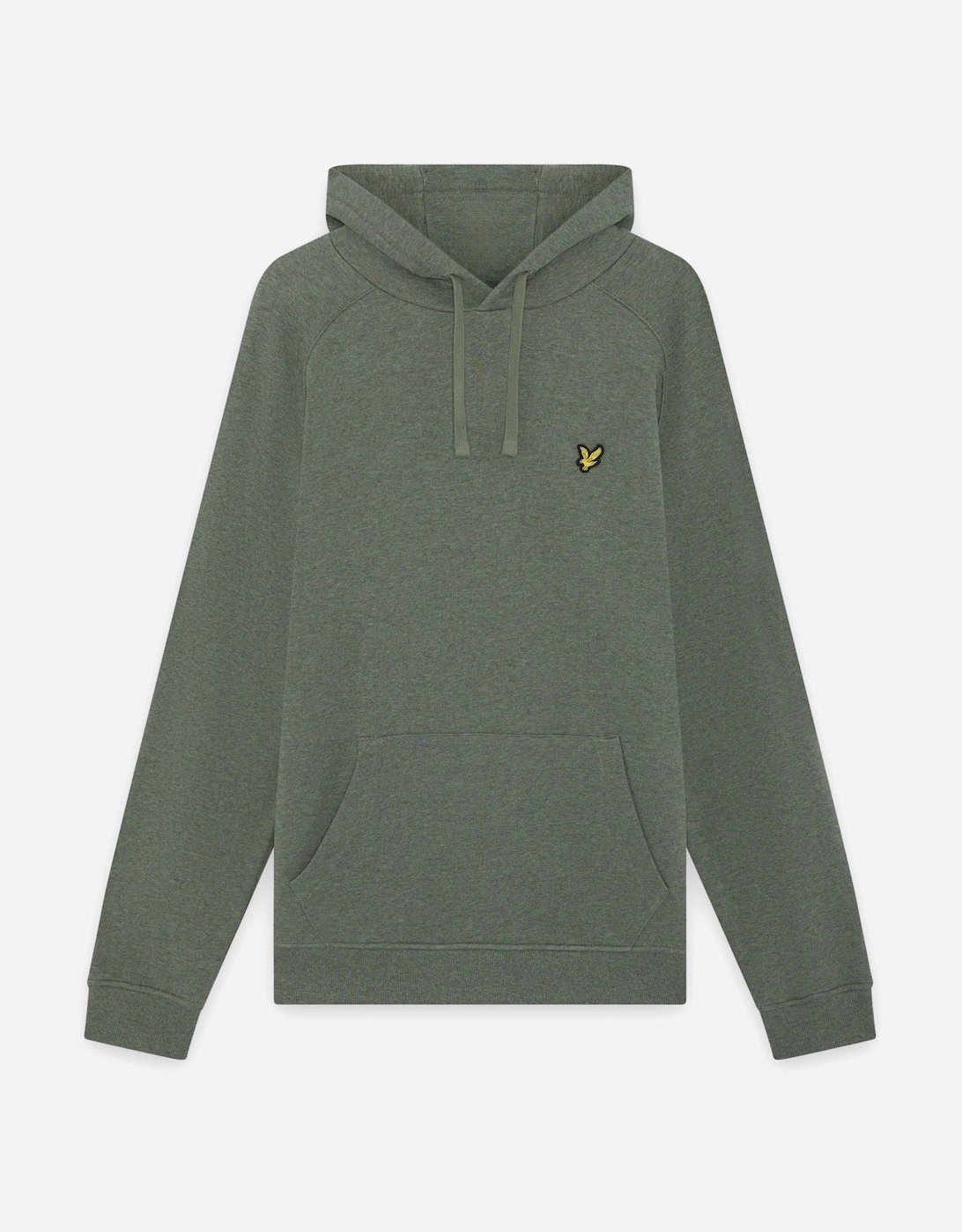 Cotton Marl Raglan Hoodie