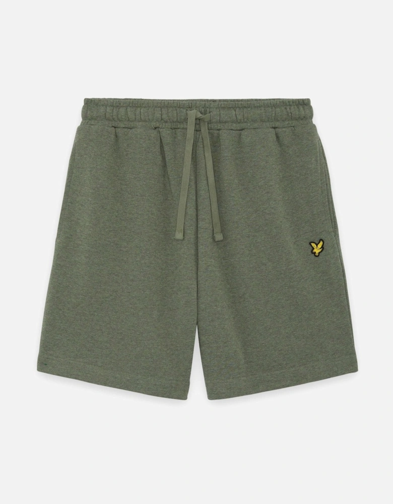 Cotton Marl Sweat Shorts