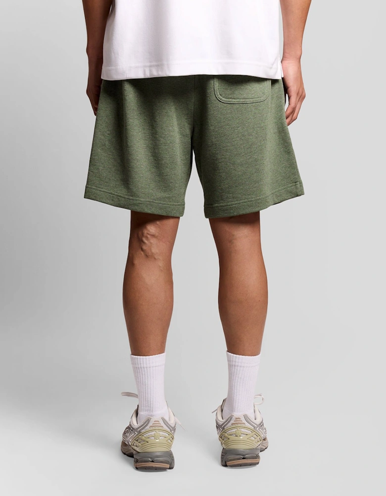 Cotton Marl Sweat Shorts