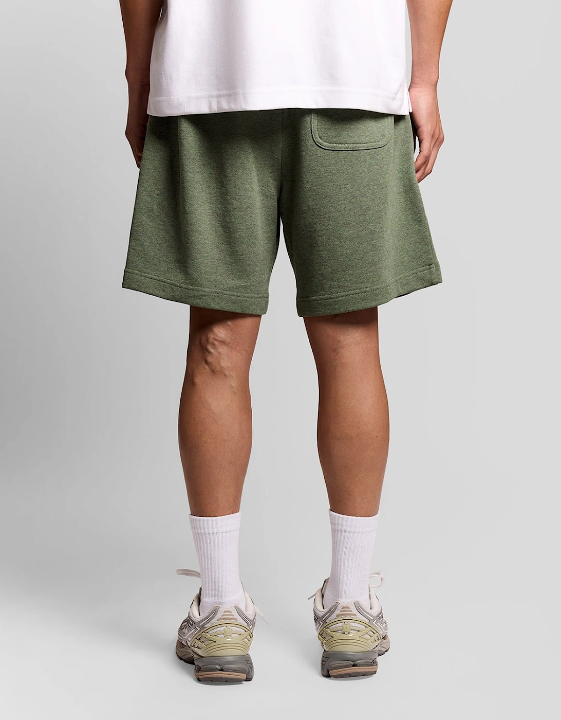 Cotton Marl Sweat Shorts