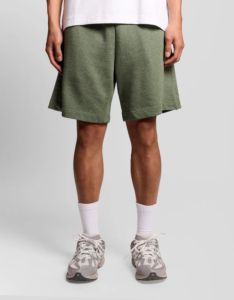 Cotton Marl Sweat Shorts