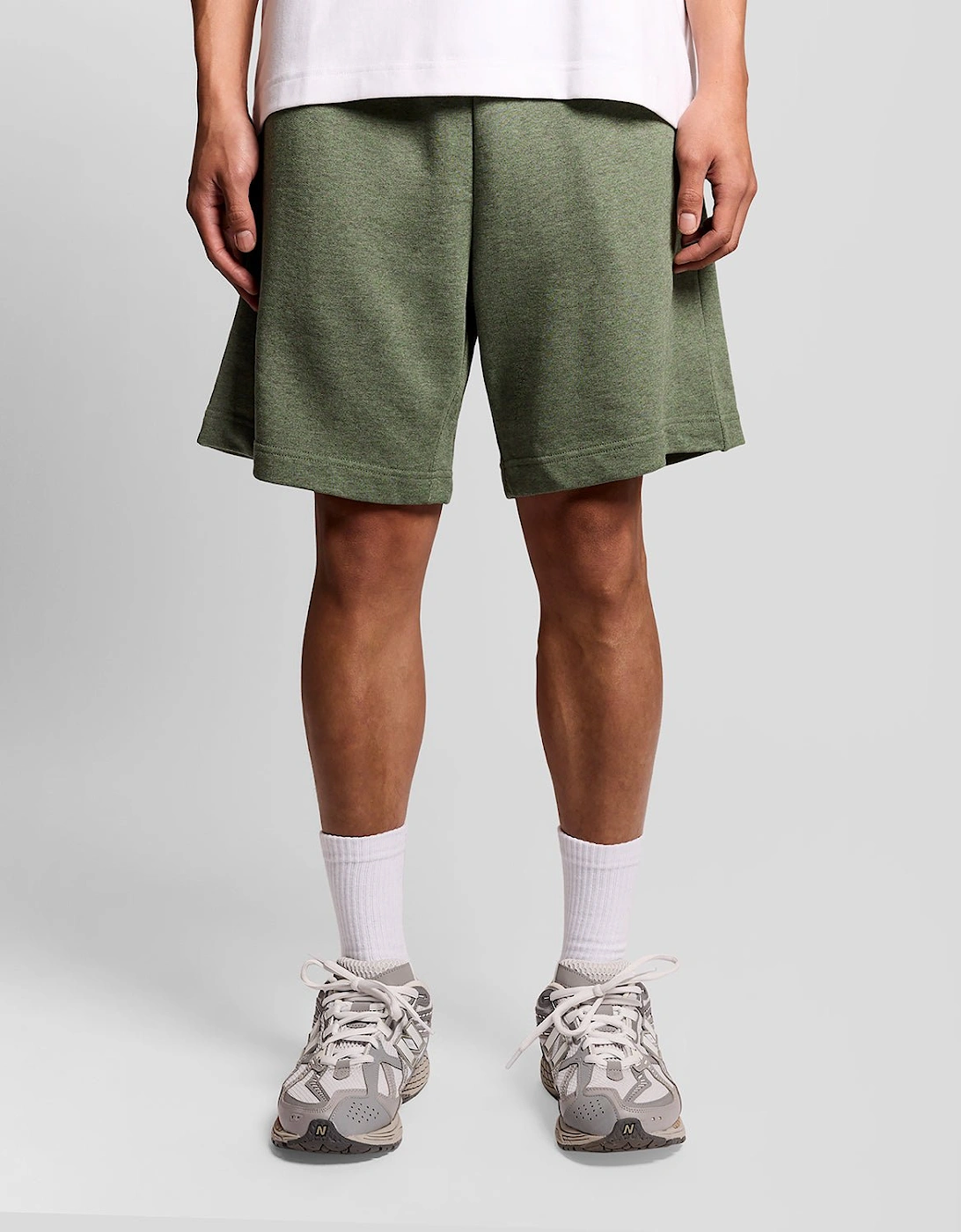 Cotton Marl Sweat Shorts