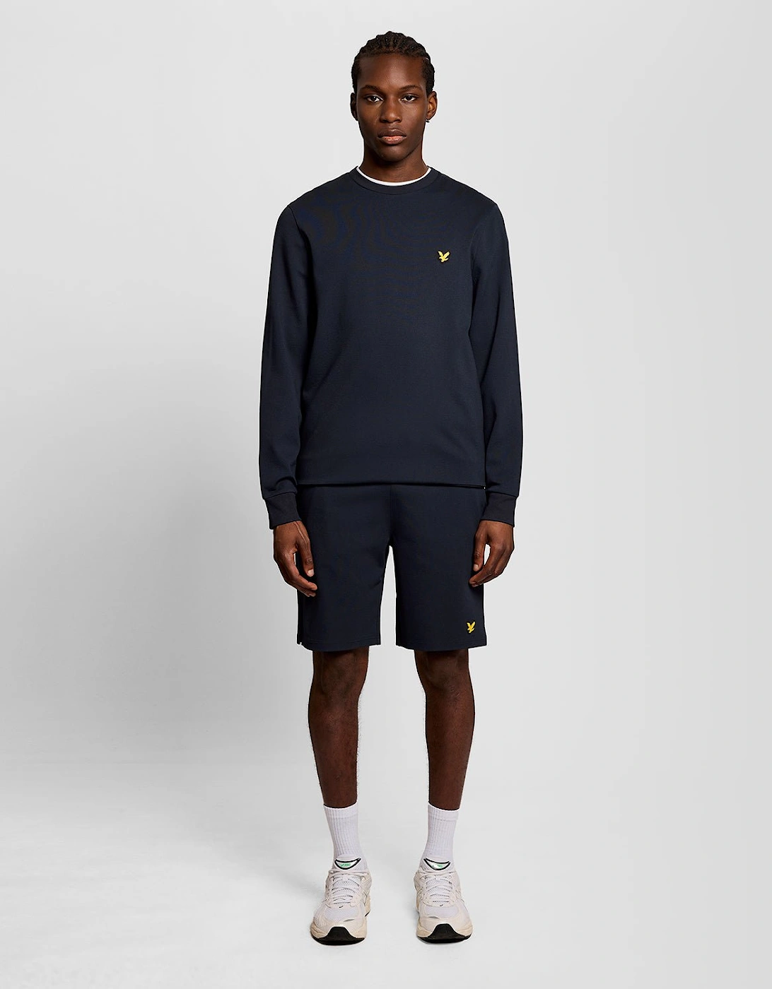 Lyle And Scott Men's Black Sports Lightweight Sweat Shorts - : 32/30/31 S
