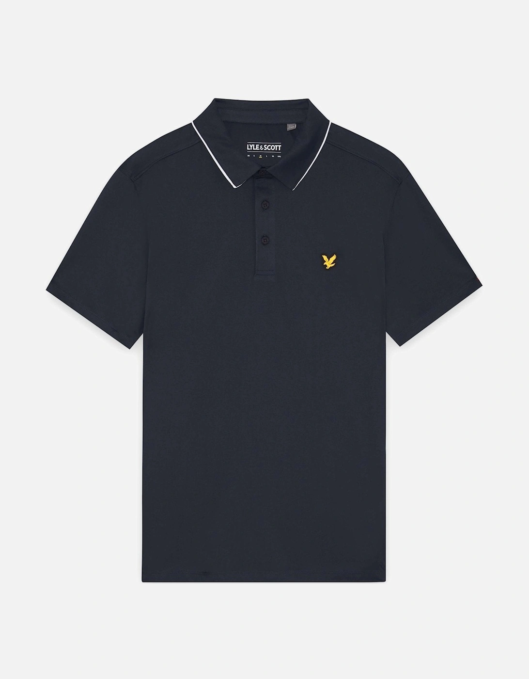 Contrast Collar Polo Shirt