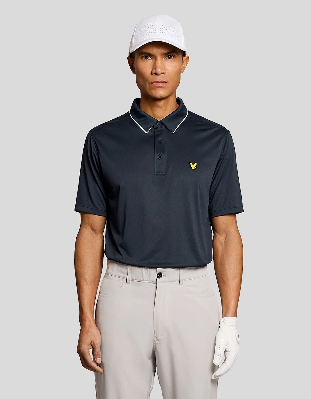 Contrast Collar Polo Shirt, 7 of 6