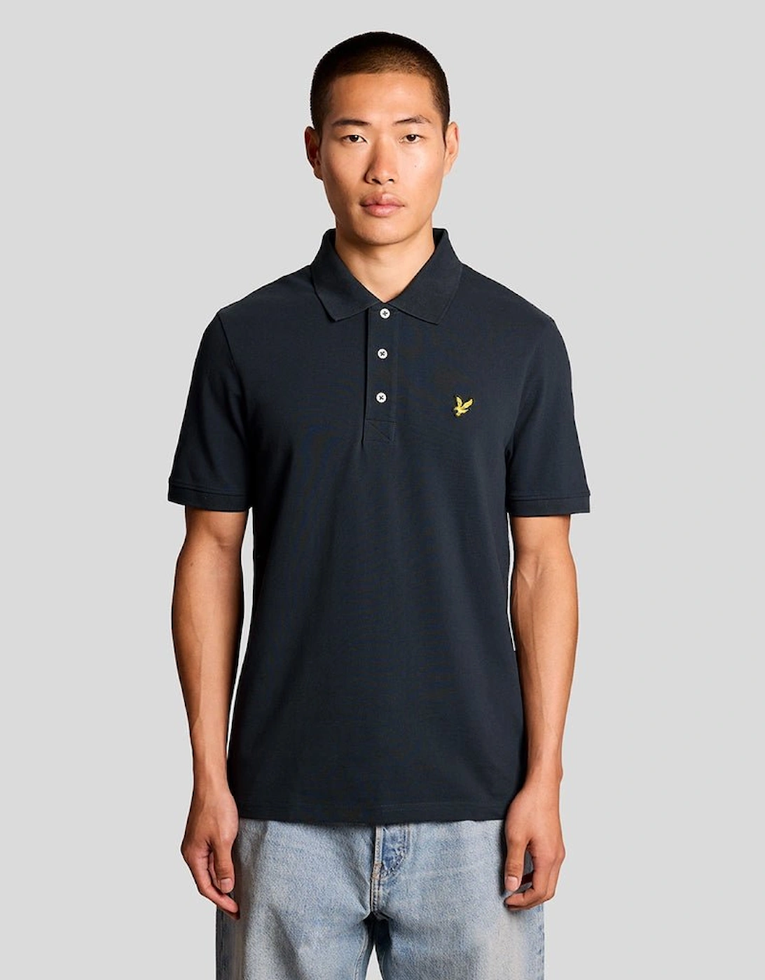 Lyle And Scott Men's Cotton Polo Shirt  40 L