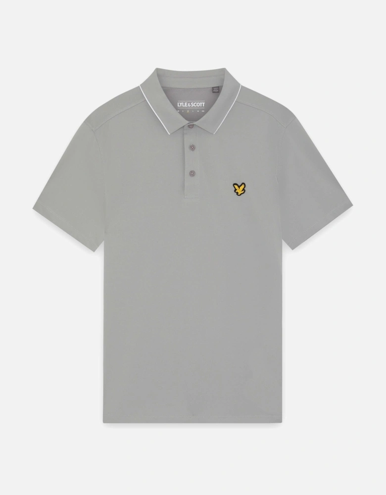 Contrast Collar Polo Shirt