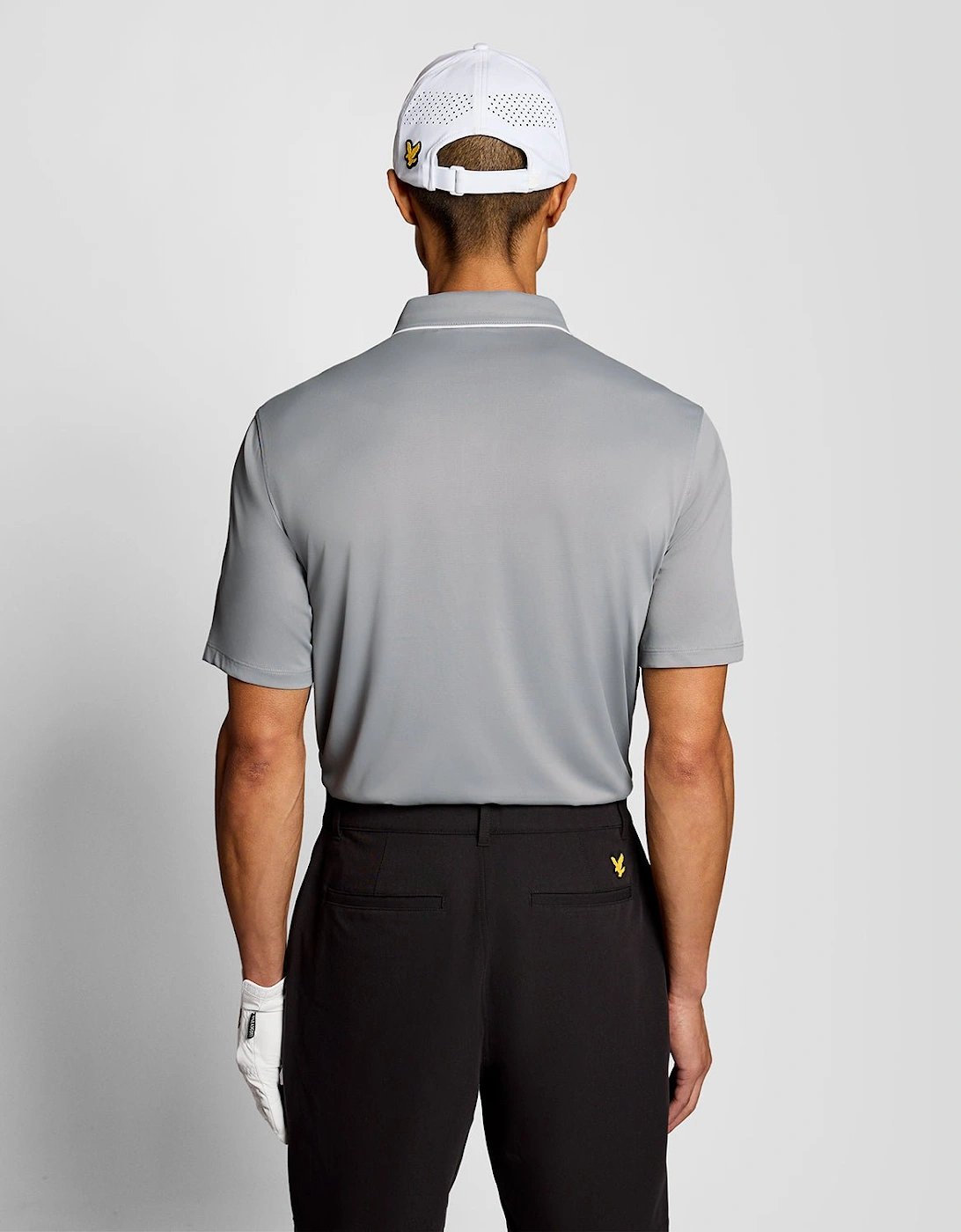 Contrast Collar Polo Shirt