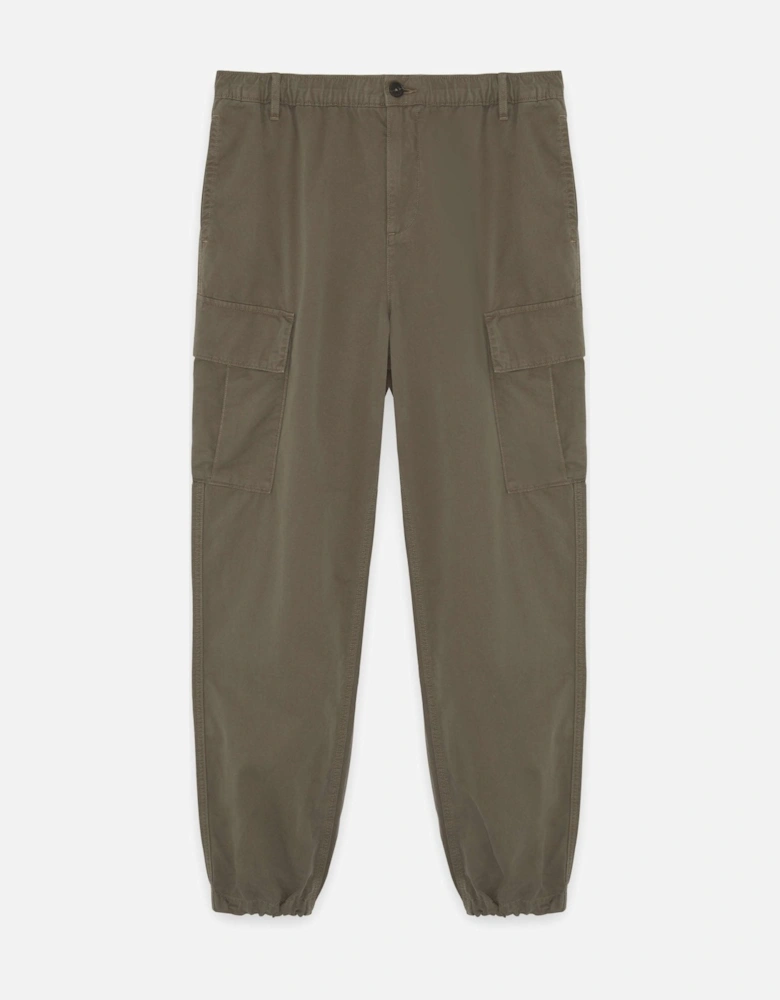 Cuffed Cargo Trousers