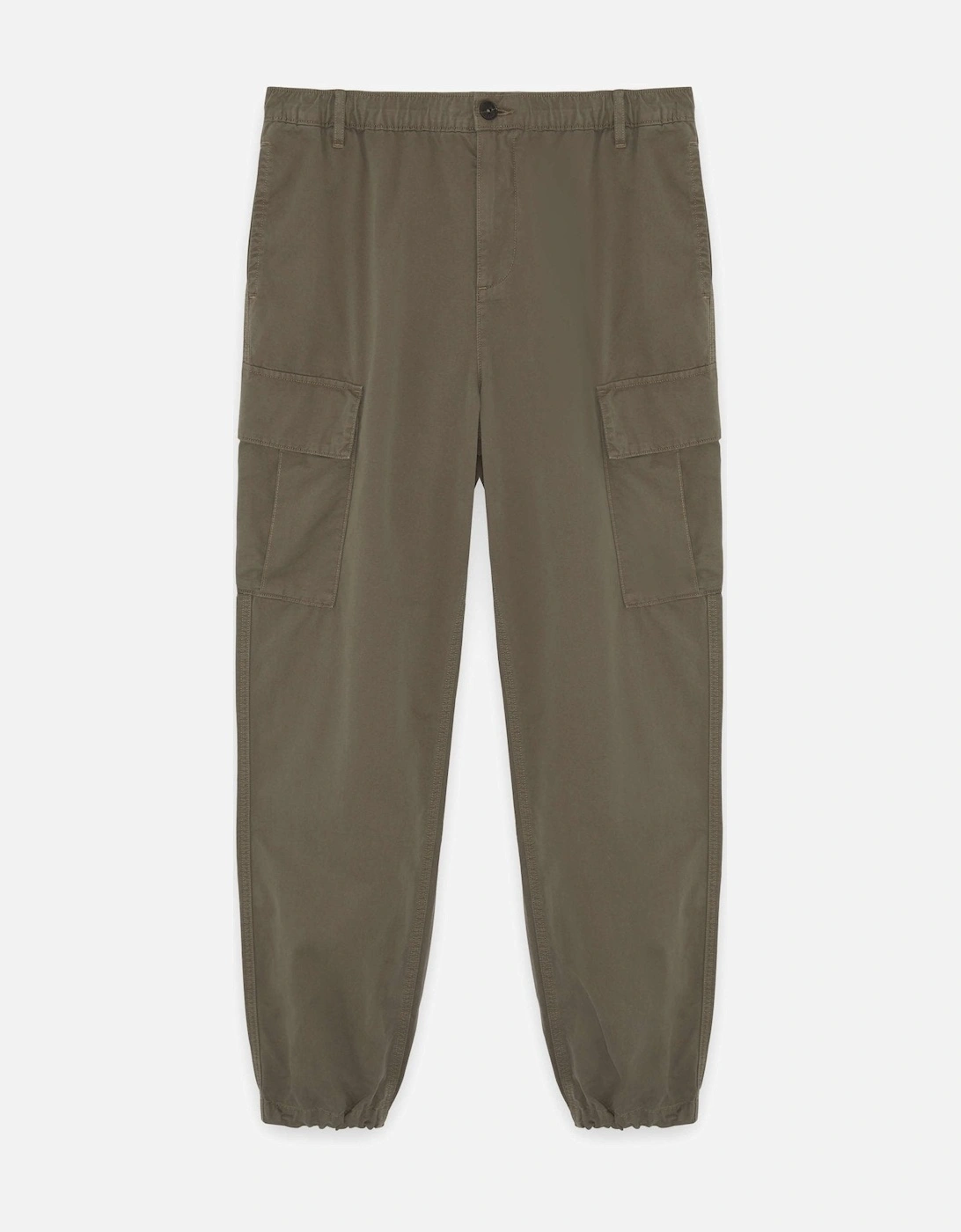 Cuffed Cargo Trousers