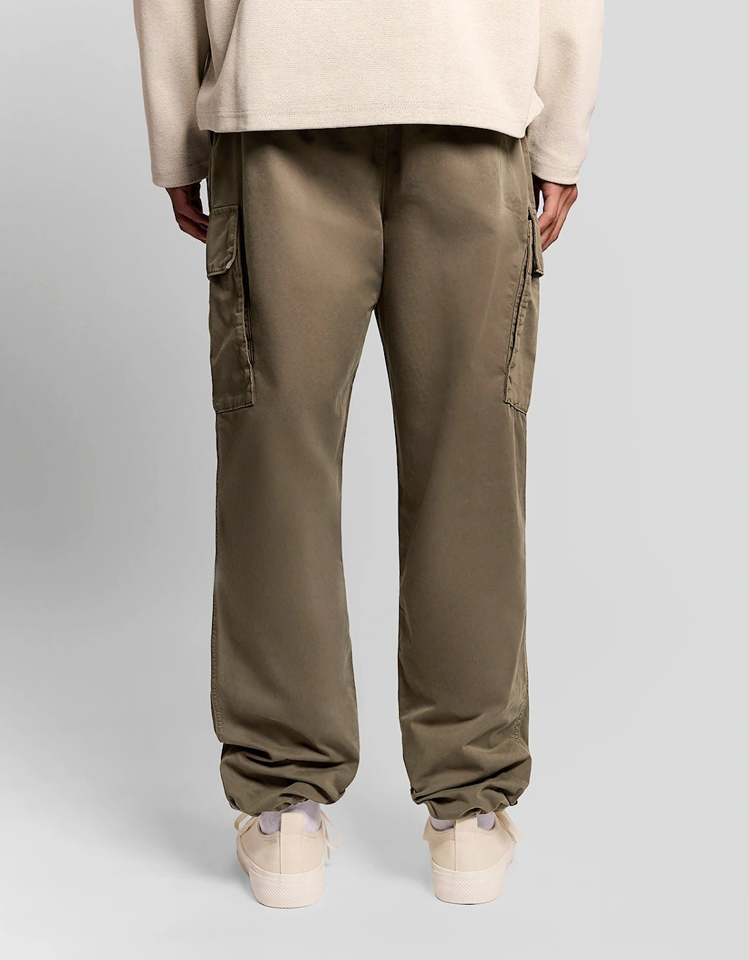 Cuffed Cargo Trousers