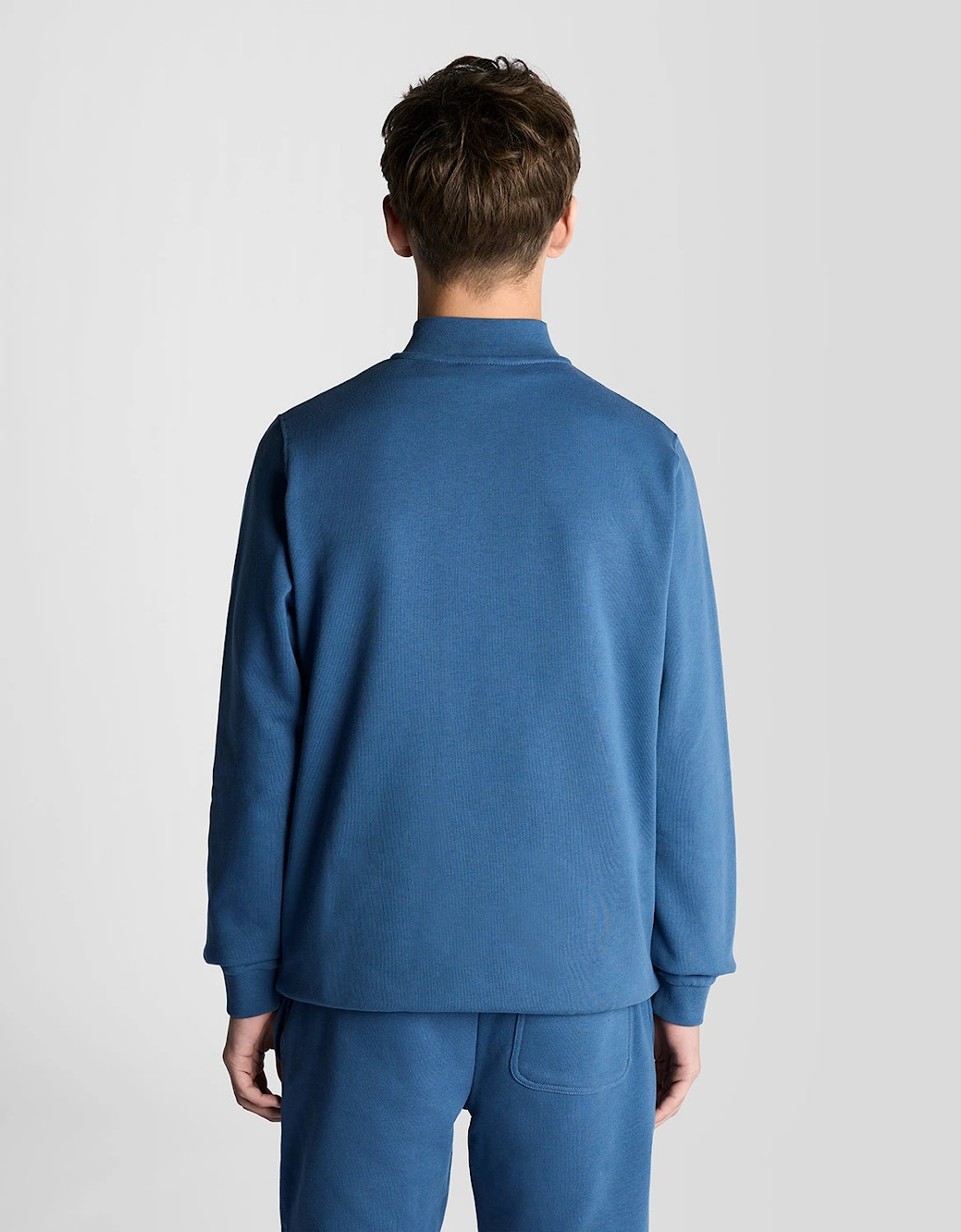 1/4 Zip Cotton Jumper